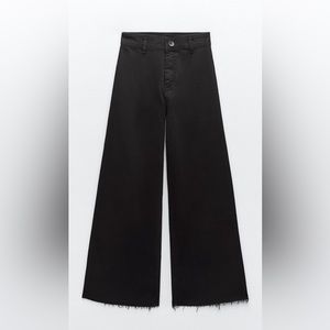 NWOT High waisted sailor straight jean ZARA